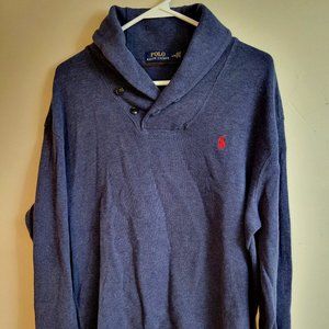 Polo Ralph Lauren - Long sleeved Sweater - Dark Blue - Size L/G